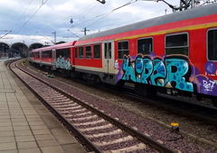 Graffiti Train - Photo by ZUGZWANG - hiper (2017)