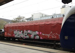 Graffiti Train - Photo by ZUGZWANG