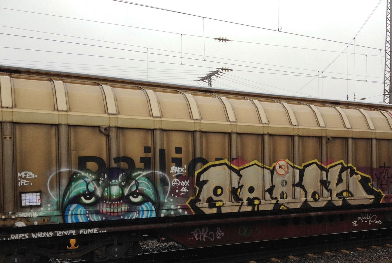 Graffiti Train - Photo by ZUGZWANG