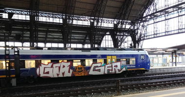 Graffiti Train - Photo by ZUGZWANG - gfr (2017)
