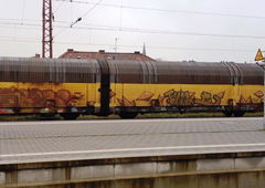 Graffiti Train - Photo by ZUGZWANG