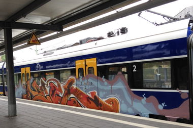 Graffiti Train - Photo by ZUGZWANG - niek (2017)