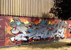 Graffiti Wall - Photo by ZUGZWANG (2018)