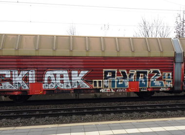 Graffiti Train - Photo by ZUGZWANG