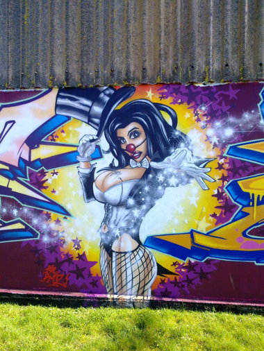 Graffiti Wall - Photo by ZUGZWANG - bremerhaven