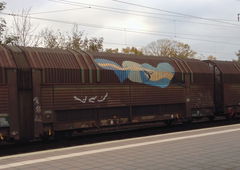 Graffiti Train - Photo by ZUGZWANG