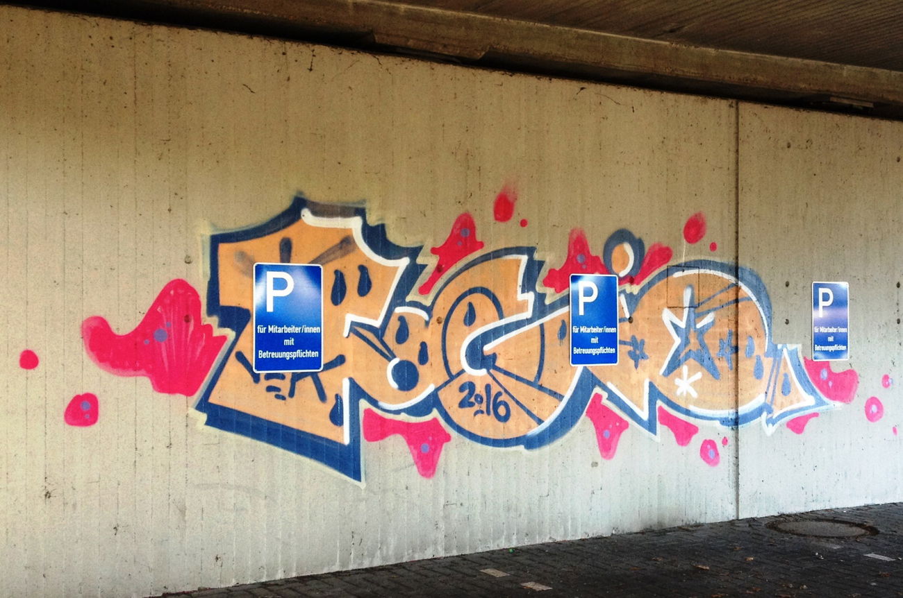 Graffiti Bombing - Photo by ZUGZWANG