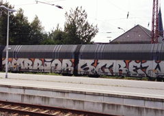 Graffiti Train - Photo by ZUGZWANG