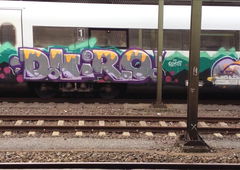 Graffiti Train - Photo by ZUGZWANG - dniro (2017)