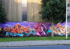 Graffiti Wall - Photo by ZUGZWANG (2017)