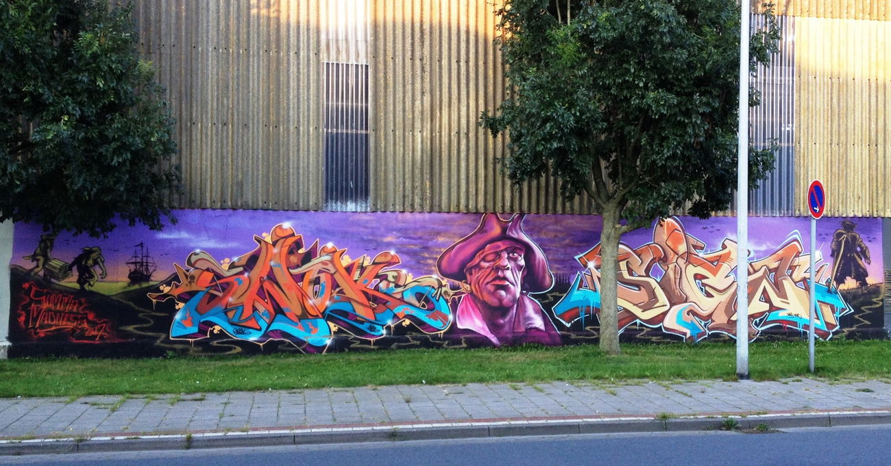 Graffiti Wall - Photo by ZUGZWANG (2017)