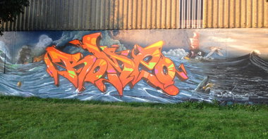 Graffiti Wall - Photo by ZUGZWANG (2017)