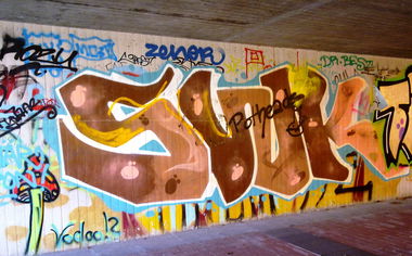 Graffiti Bombing - Photo by ZUGZWANG - swk