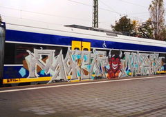 Graffiti Train - Photo by ZUGZWANG (2017)