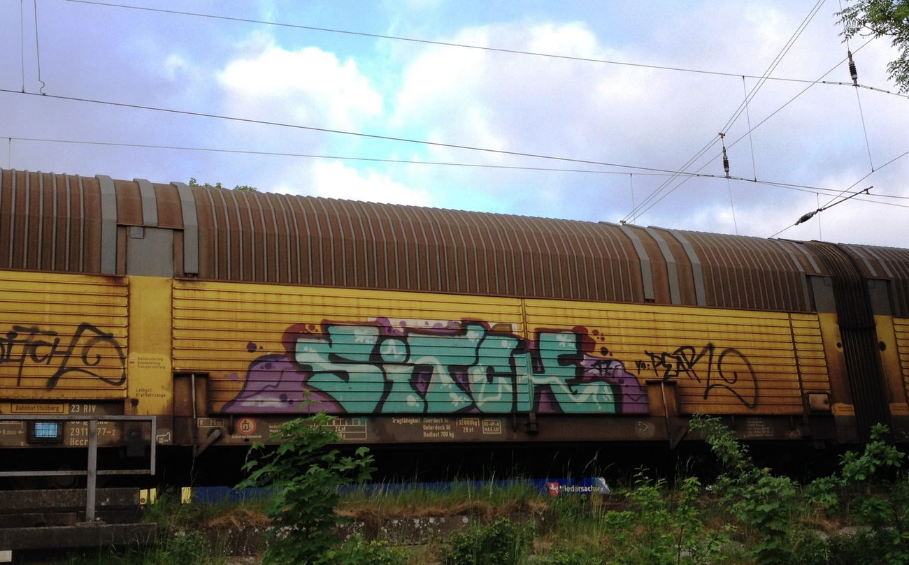 Graffiti Train - Photo by ZUGZWANG