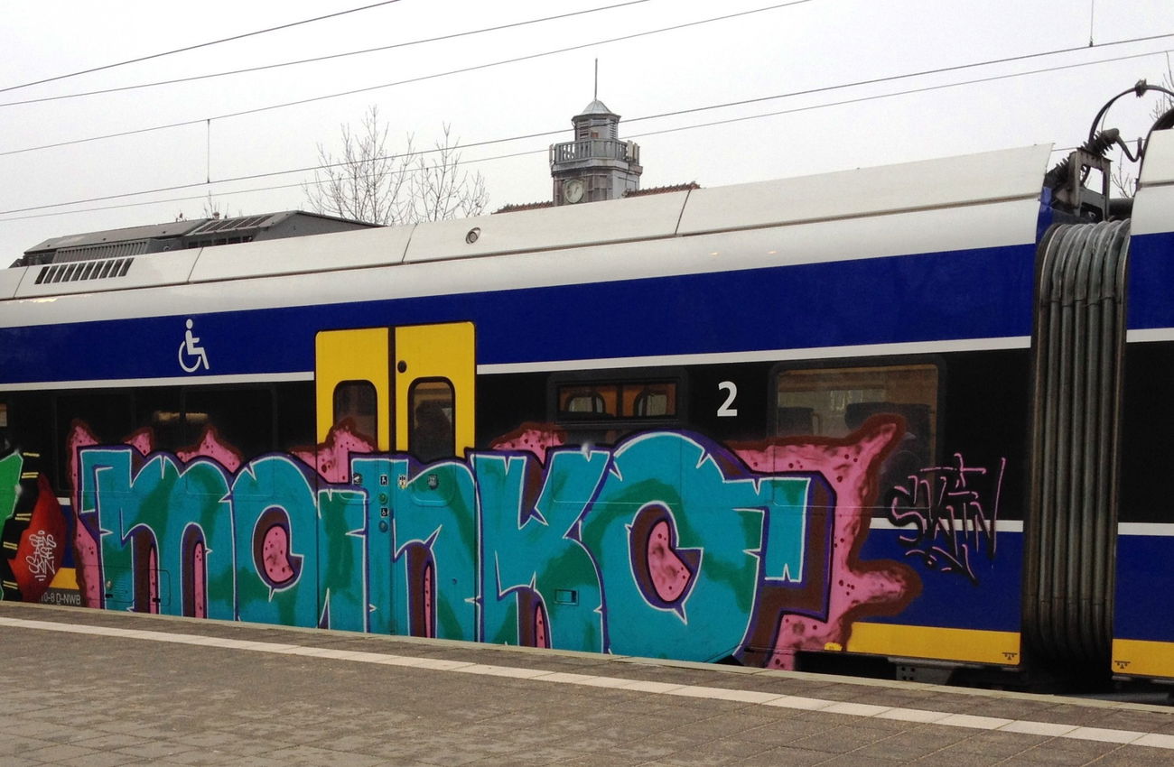 Graffiti Train - Photo by ZUGZWANG - manko (2018)