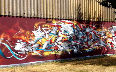 Graffiti Wall - Photo by ZUGZWANG (2018)