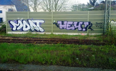 Graffiti Bombing - Photo by ZUGZWANG - bremerhaven, on, the