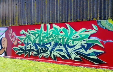 Graffiti Wall - Photo by ZUGZWANG - bremerhaven