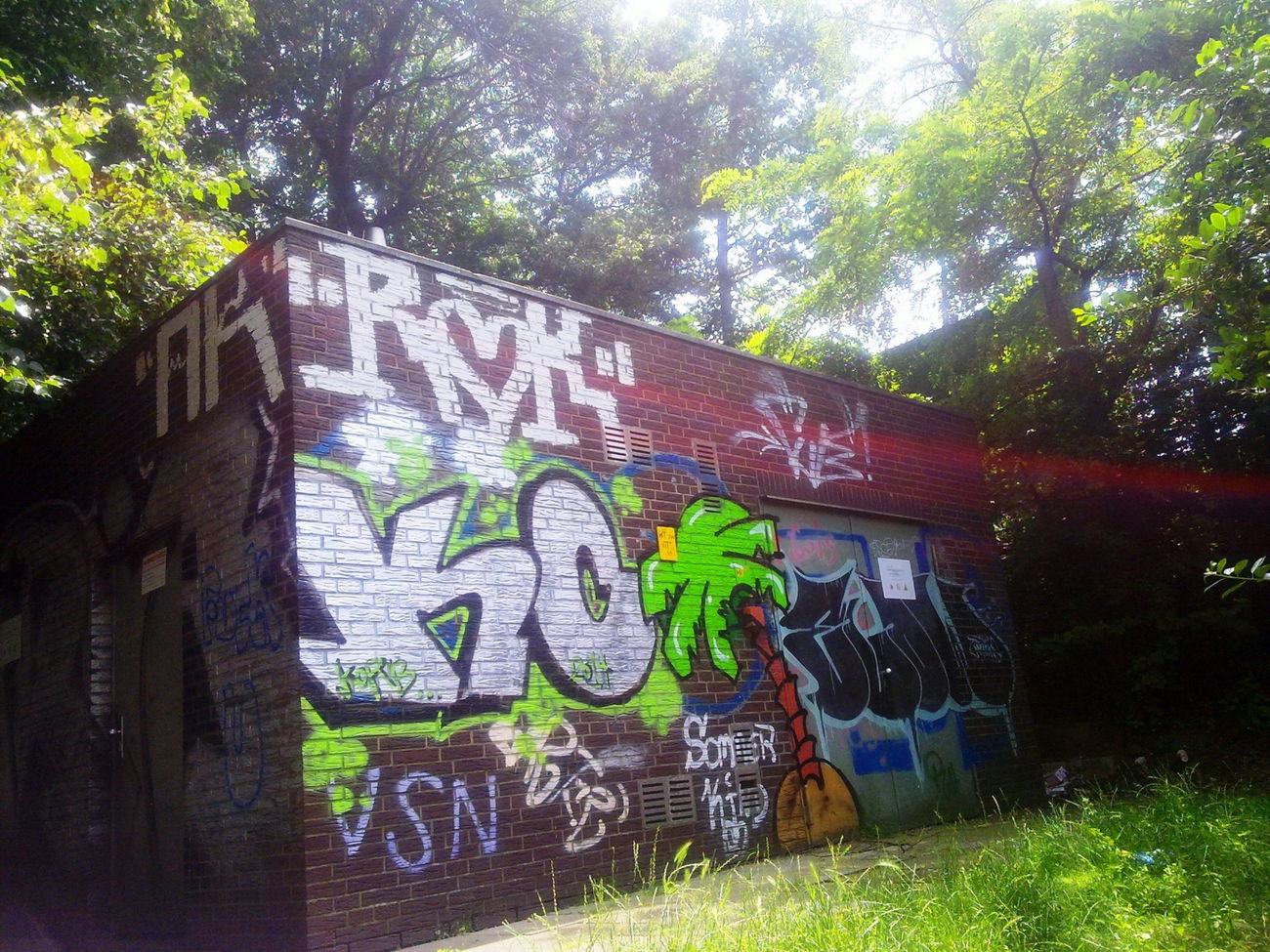 Graffiti Bombing - Photo by ZUGZWANG