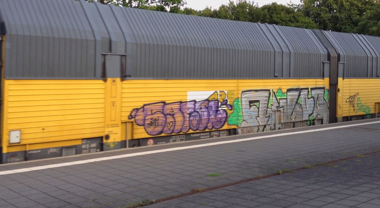 Graffiti Train - Photo by ZUGZWANG