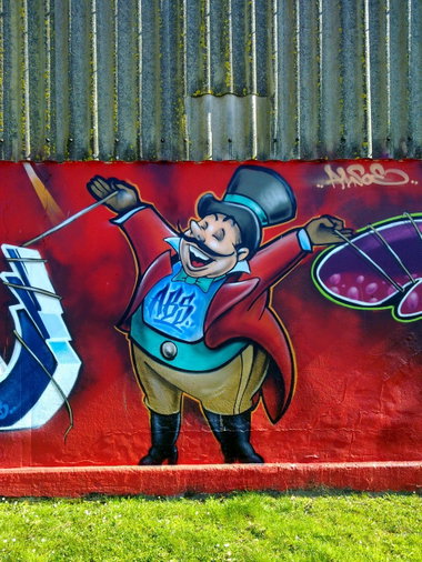 Graffiti Wall - Photo by ZUGZWANG - bremerhaven