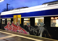 Graffiti Train - Photo by ZUGZWANG - wanted
