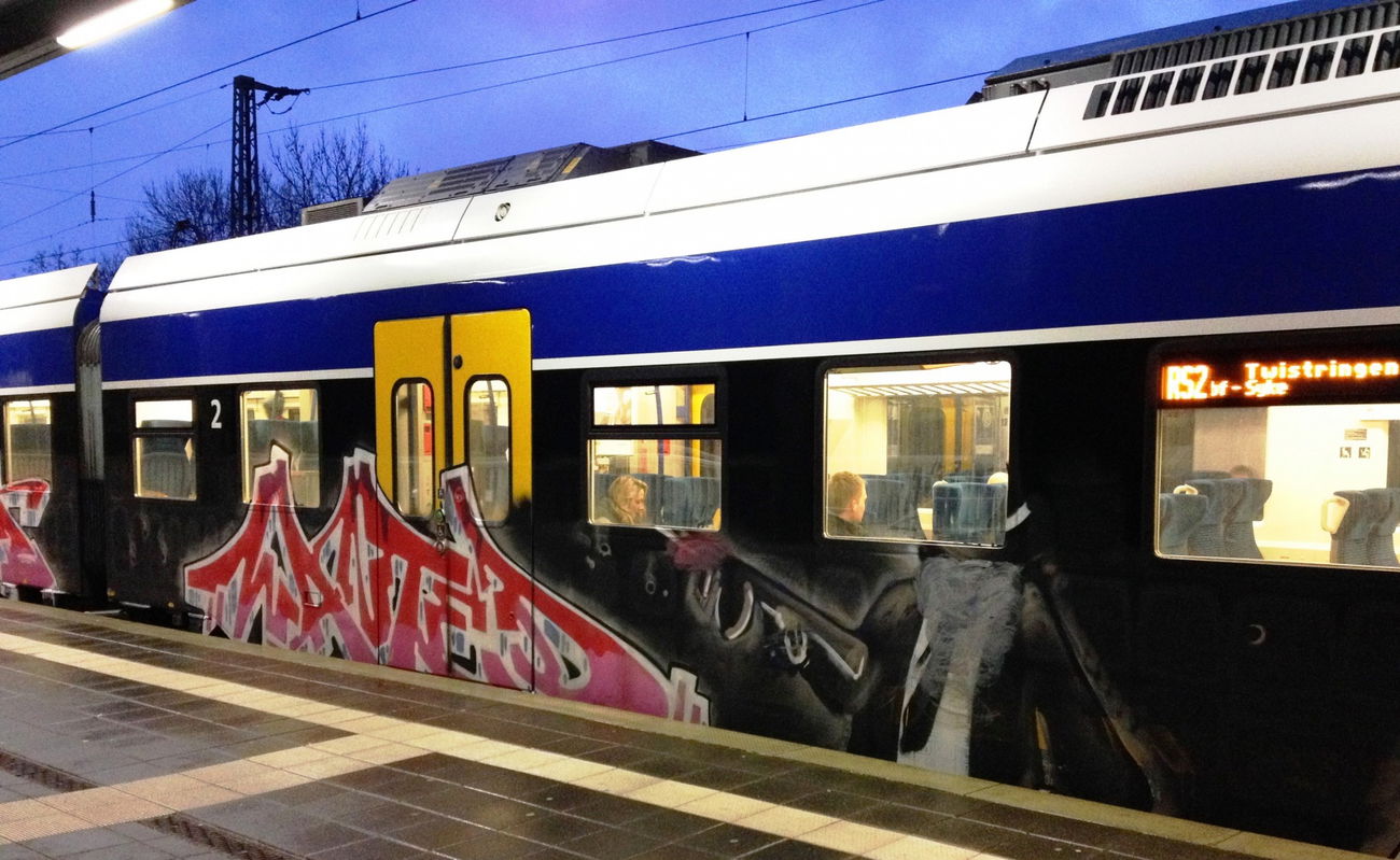 Graffiti Train - Photo by ZUGZWANG - wanted