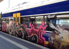 Graffiti Train - Photo by ZUGZWANG - niek (2017)
