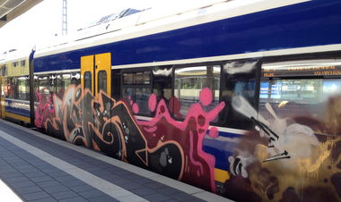Graffiti Train - Photo by ZUGZWANG - niek (2017)