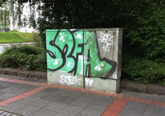 Graffiti Bombing - Photo by ZUGZWANG