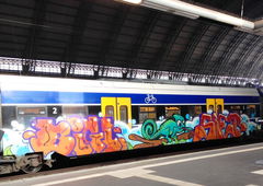 Graffiti Train - Photo by ZUGZWANG - bigl, siet (2017)