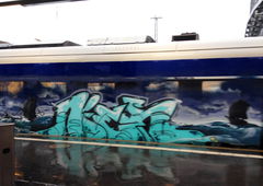 Graffiti Train - Photo by ZUGZWANG - niek (2017)