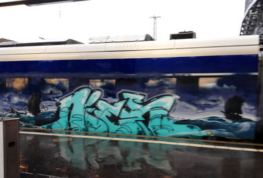 Graffiti Train - Photo by ZUGZWANG - niek (2017)