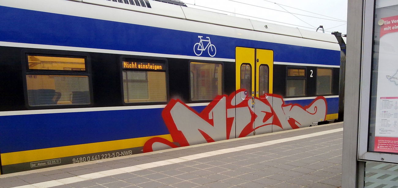 Graffiti Train - Photo by ZUGZWANG - niek (2017)