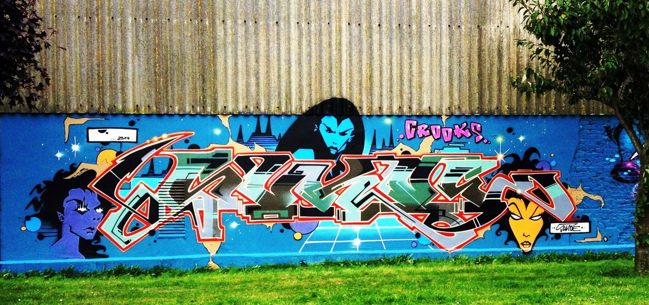 Graffiti Wall - Photo by ZUGZWANG - sukoe (2017)