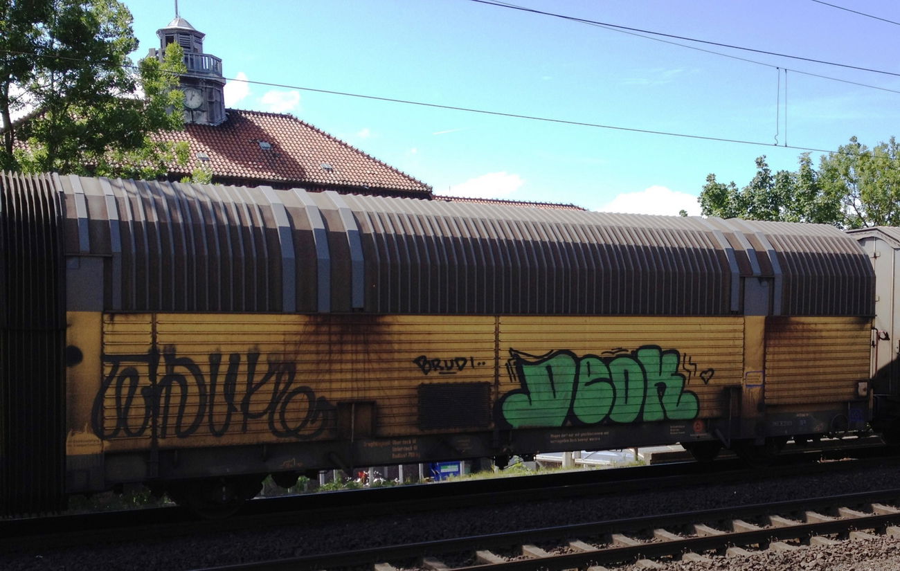 Graffiti Train - Photo by ZUGZWANG - deok