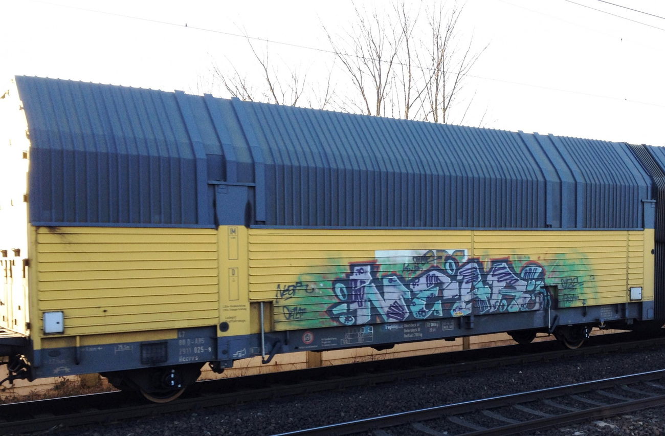 Graffiti Train - Photo by ZUGZWANG