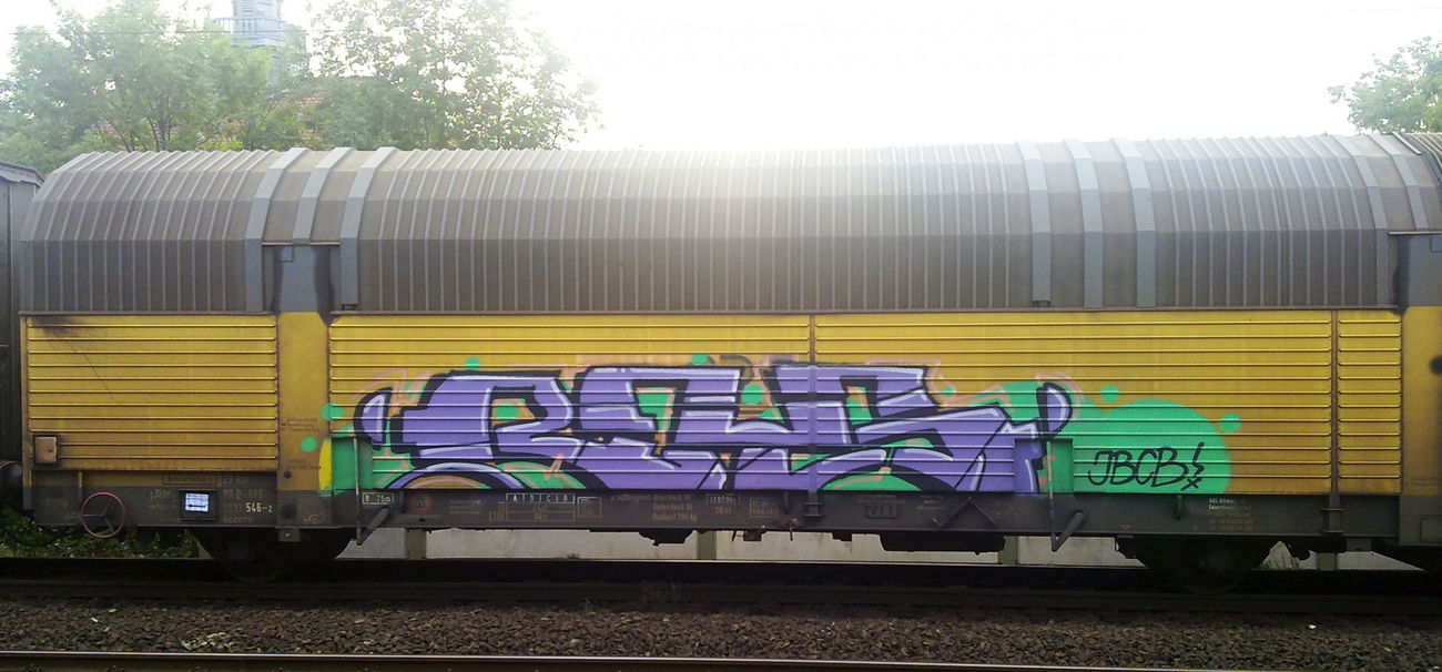 Graffiti Train - Photo by ZUGZWANG - bremerhaven (2015)