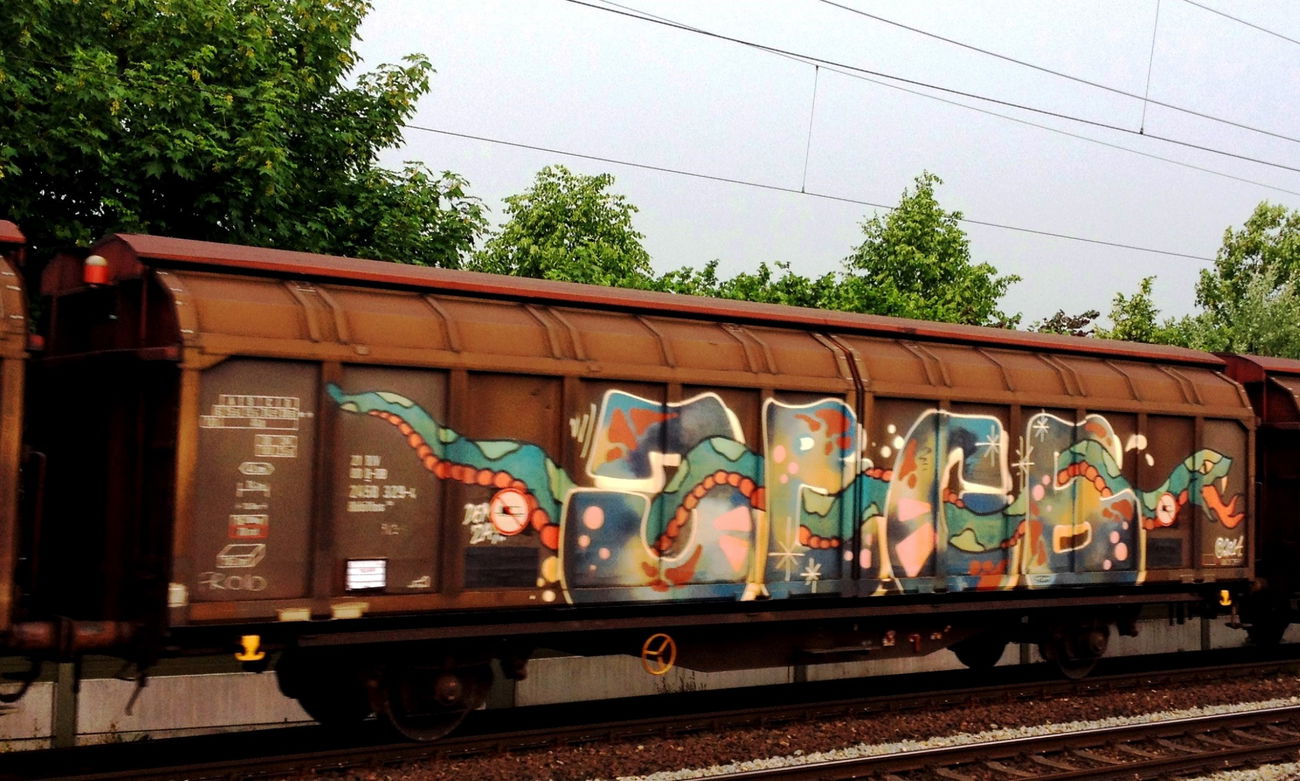 Graffiti Train - Photo by ZUGZWANG - jbcb