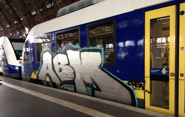 Graffiti Train - Photo by ZUGZWANG - abm (2017)