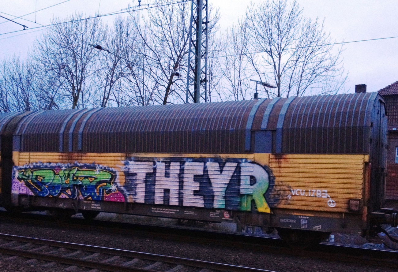 Graffiti Train - Photo by ZUGZWANG - theyr