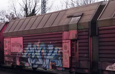 Graffiti Train - Photo by ZUGZWANG - bremerhaven