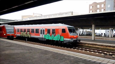 Graffiti Train - Photo by ZUGZWANG - fakir (2017)