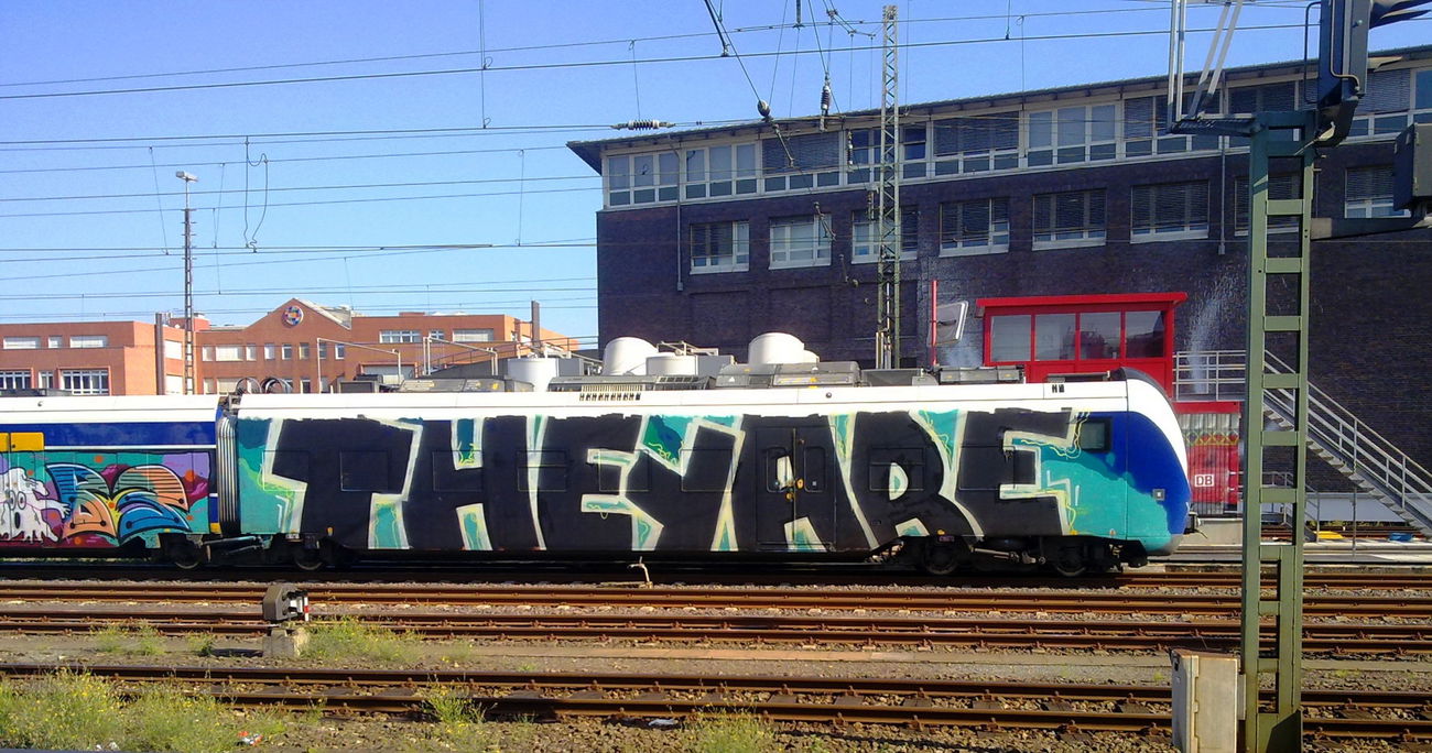 Graffiti Train - Photo by ZUGZWANG - theyare (2016)