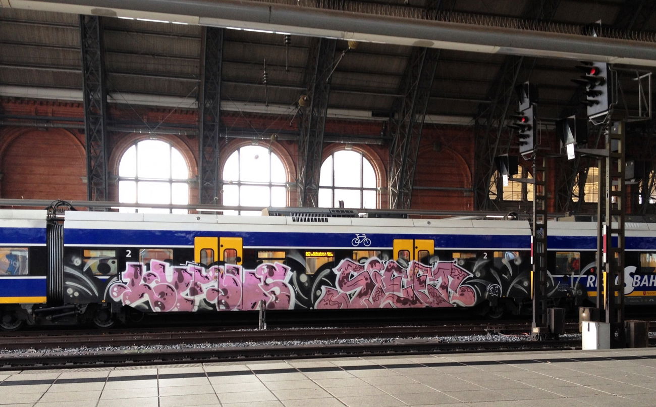 Graffiti Train - Photo by ZUGZWANG - lynus, siet (2017)