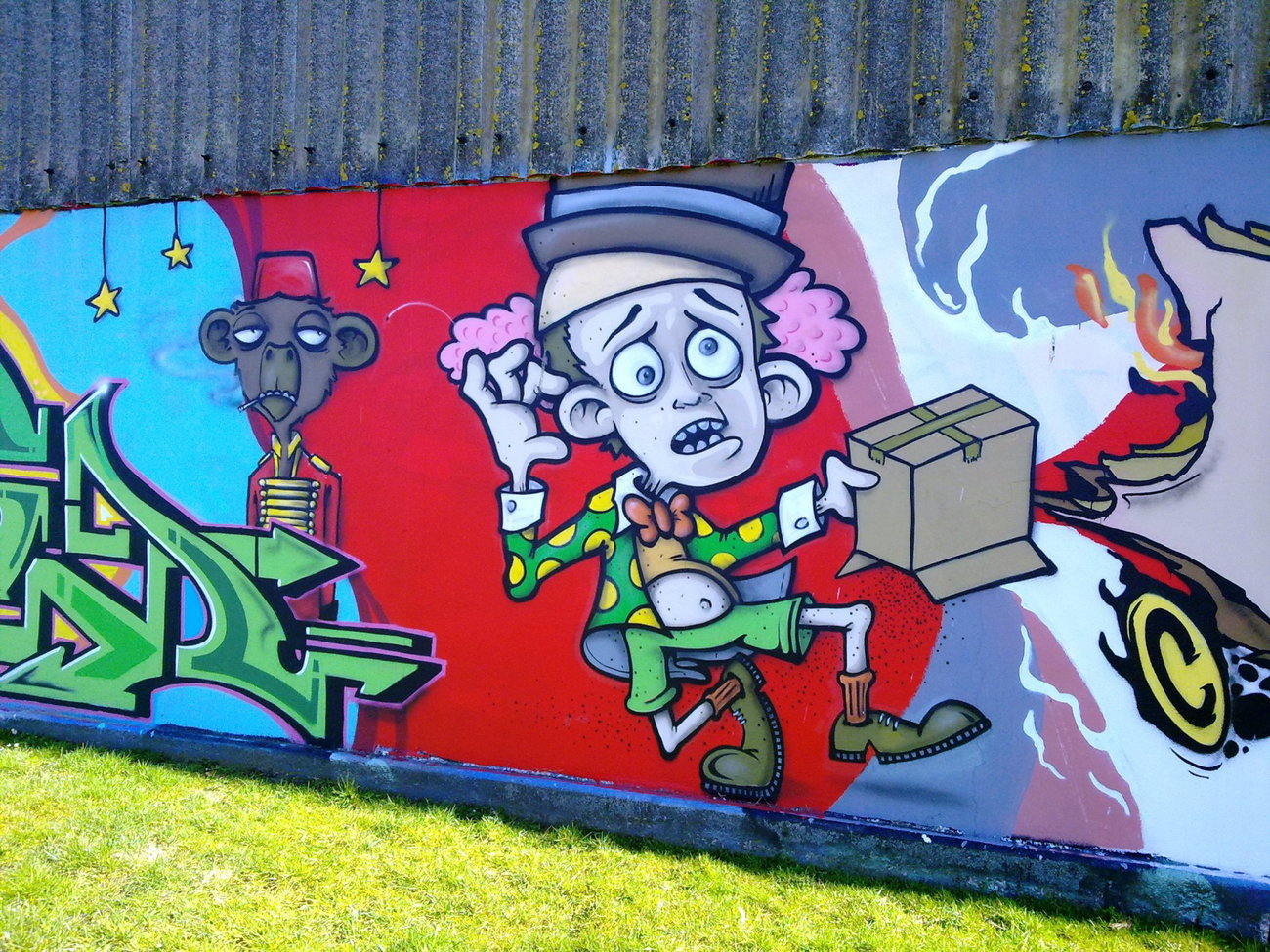 Graffiti Wall - Photo by ZUGZWANG - bremerhaven