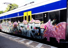 Graffiti Train - Photo by ZUGZWANG (2018)