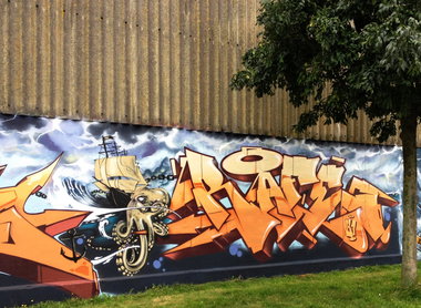 Graffiti Wall - Photo by ZUGZWANG (2017)