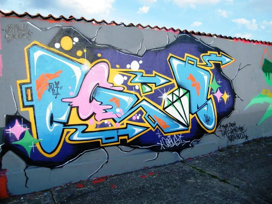 Graffiti Wall - Photo by ZUGZWANG - corus86 (2015)